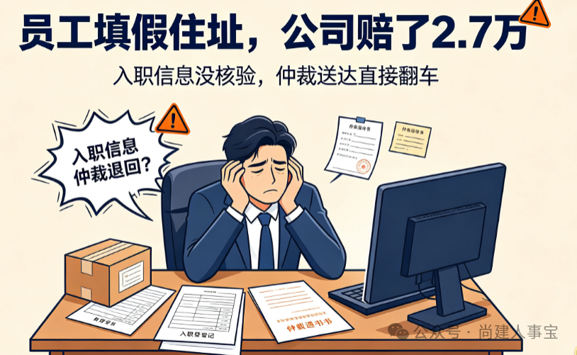 员工故意隐瞒住址，辞退文书寄不出去？仲裁判企业全责！